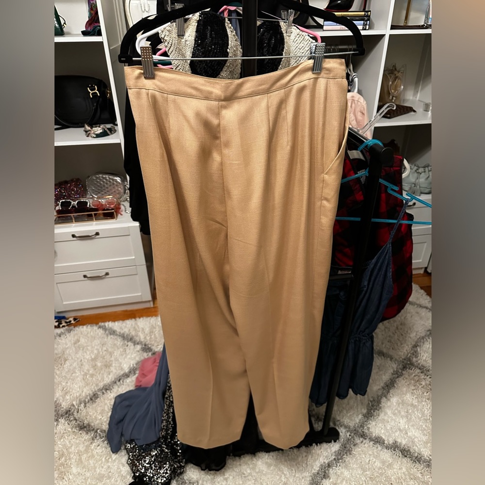 Baggy high waisted trousers